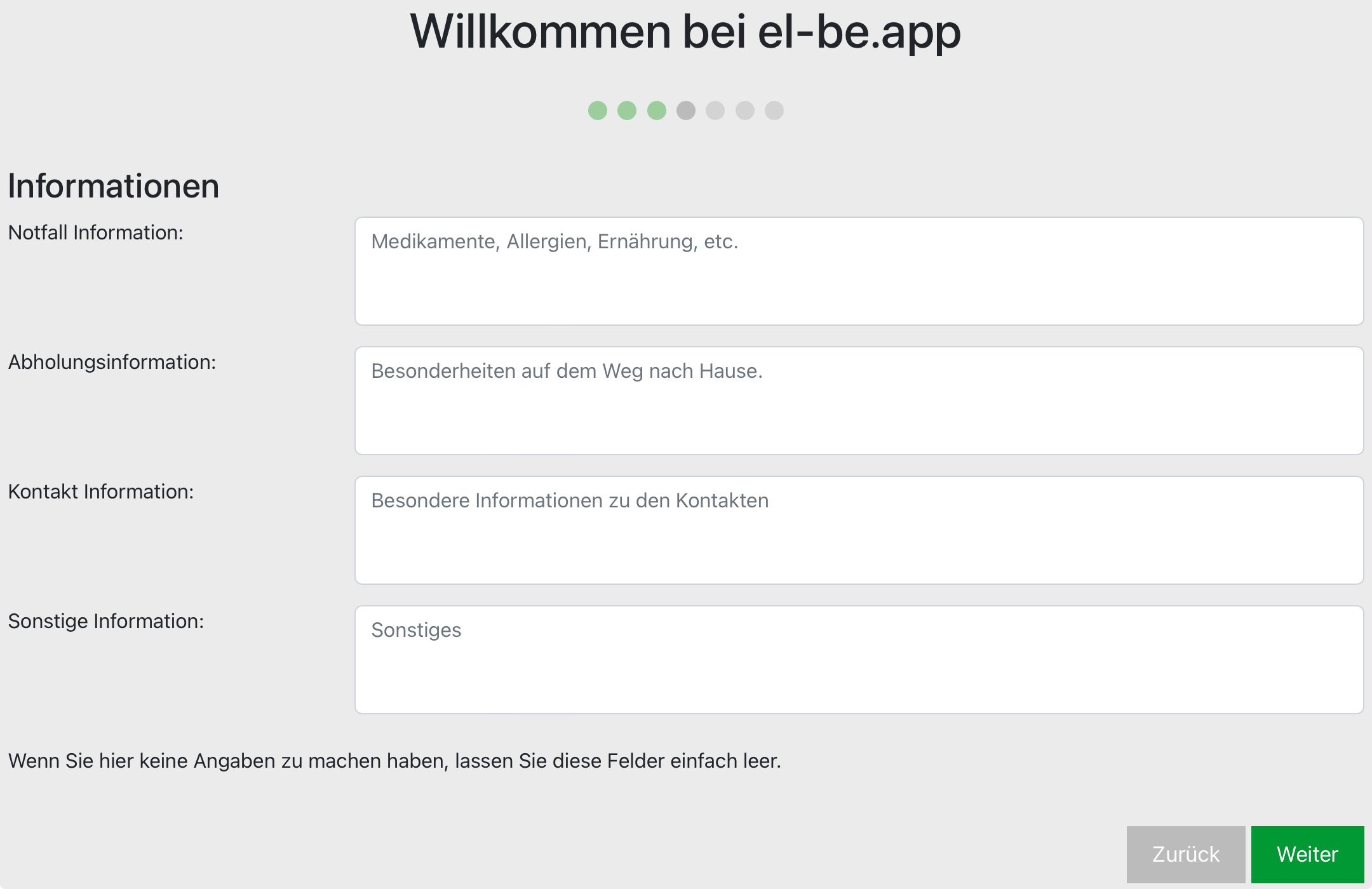 el-be.app Registrierung Informationen